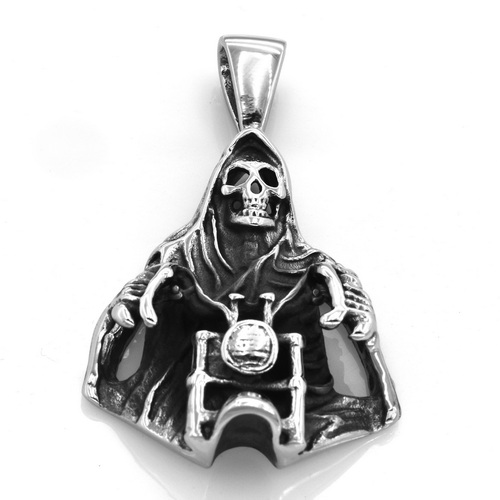 FSP18W02 Motor Cycle Rider Pendant - Click Image to Close